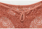 Culottes sexy en dentelle taille basse pour femmes