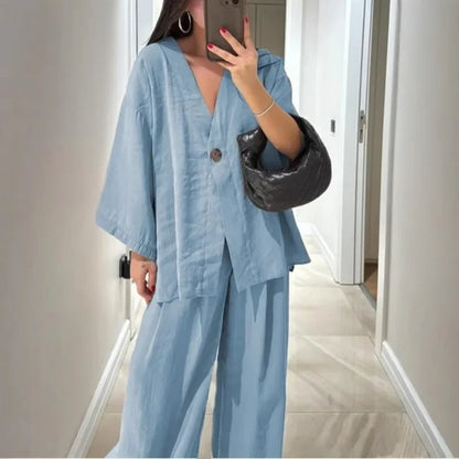 Ensemble Ample Femme – Coton et Lin