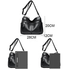 Sac à main en cuir véritable pour femmes