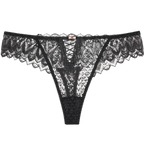 String évider en dentelle taille basse pour femmes