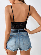 Body avec dentelle sexy pour femmes