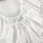 Chemise décontracté à col en v pour femmes
