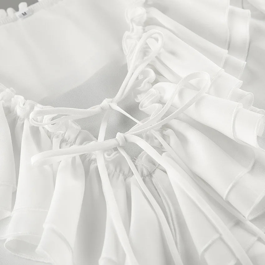 Chemise décontracté à col en v pour femmes
