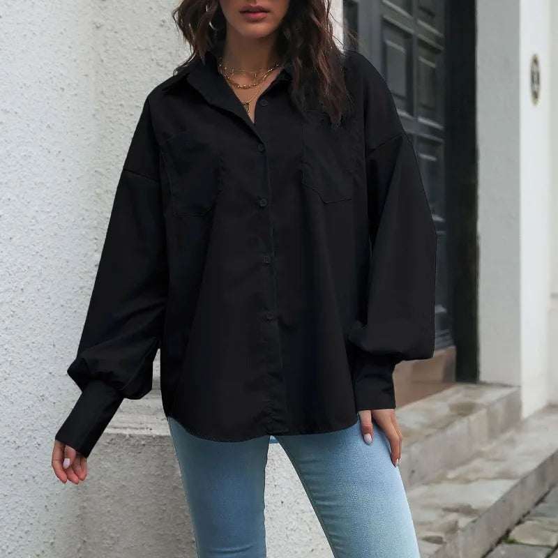 Cardigan à lanches en coton pour femmes