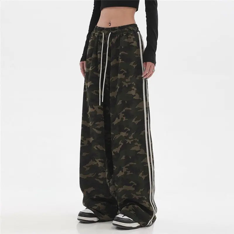 Pantalon de jogging rayé pour femmes