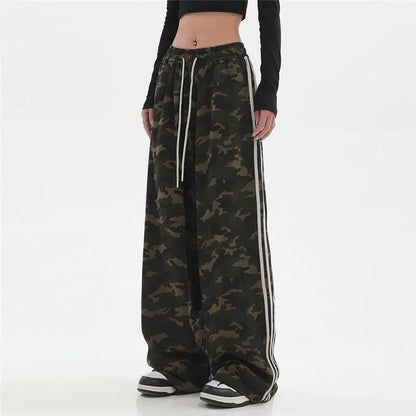 Pantalon de Jogging Rayé Femme – Style Sport