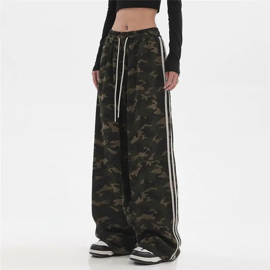 Pantalon de Jogging Rayé Femme – Style Sport