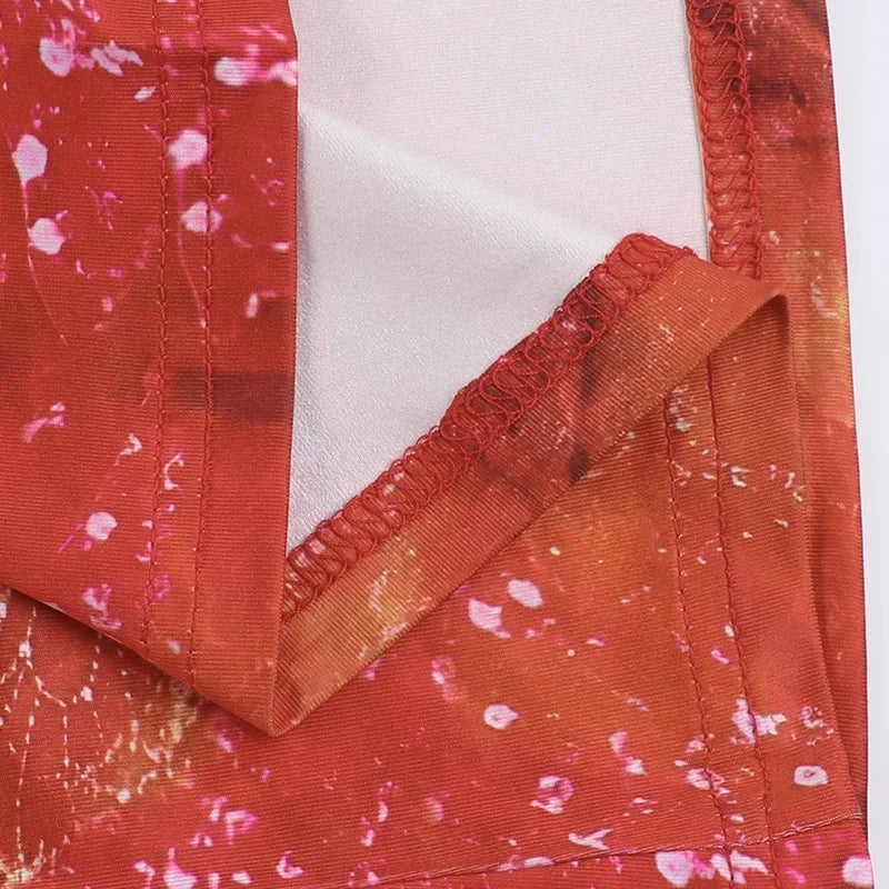 Robe longue rétro coloré pour femmes
