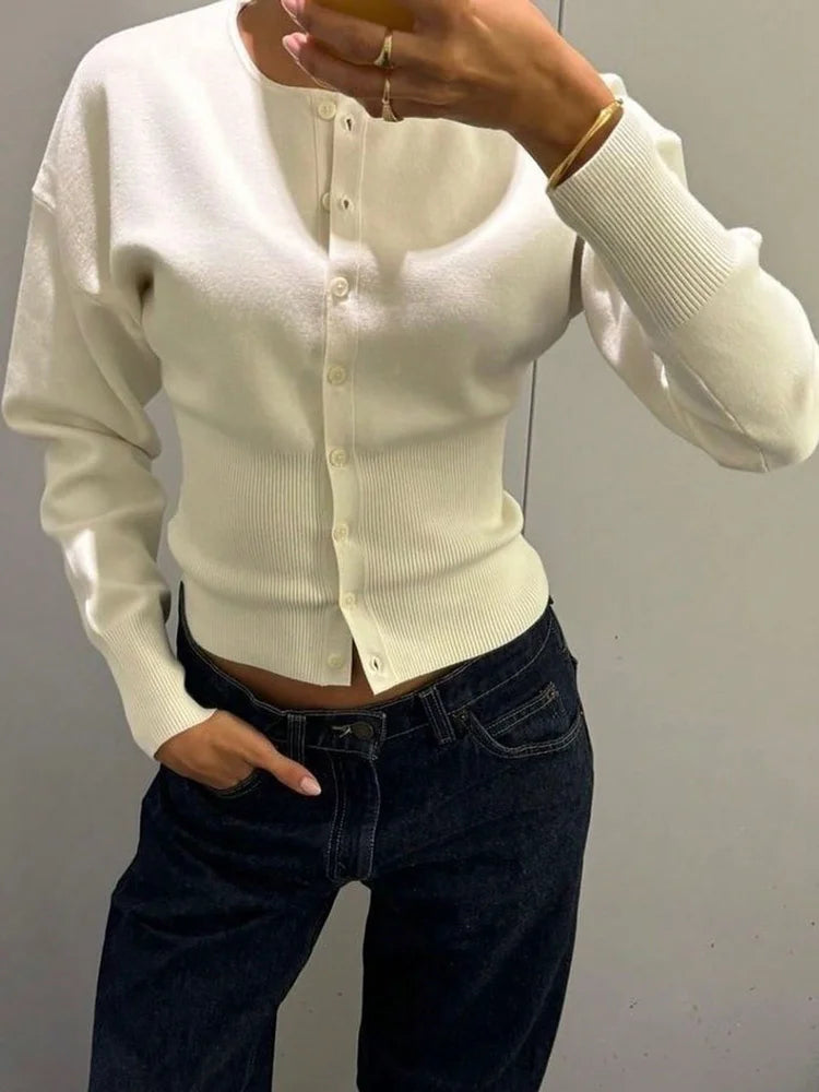 Cardigan décontracté tricot pour femmes