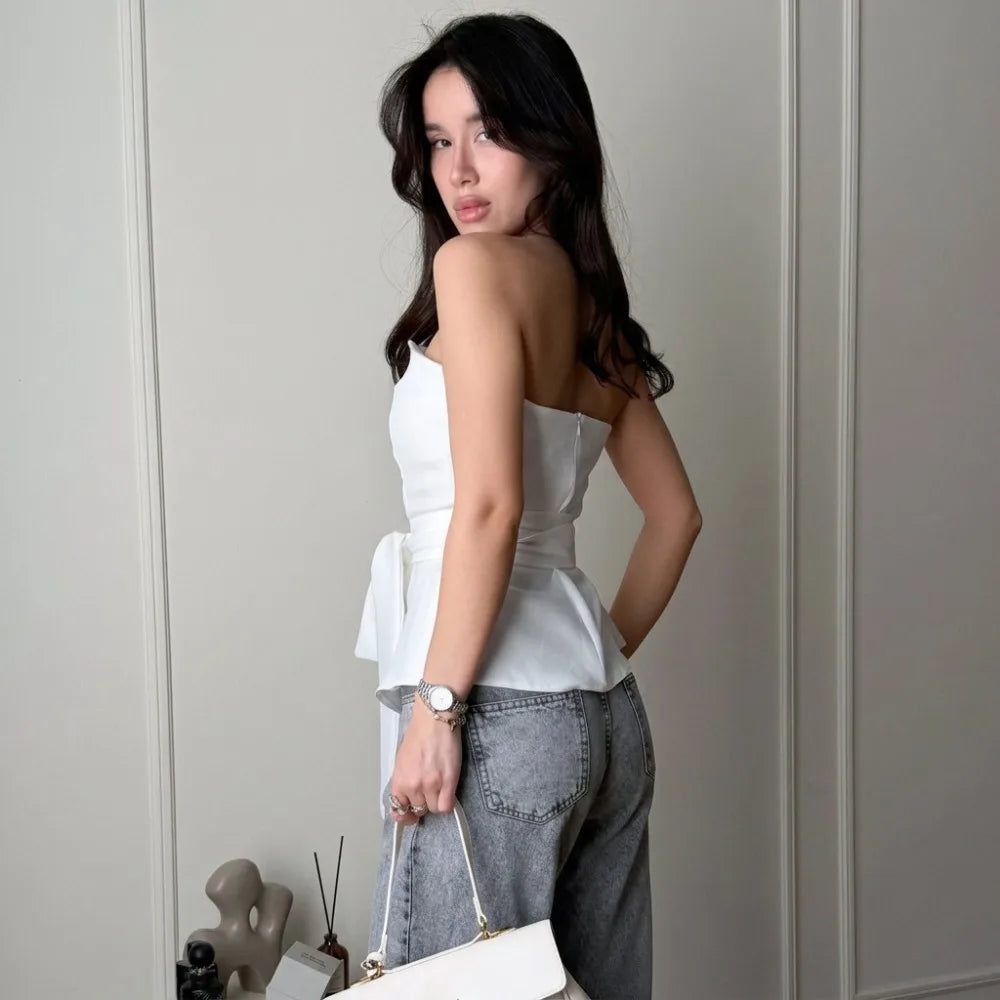 Débardeur Asymétrique Femme – Doux et Chic