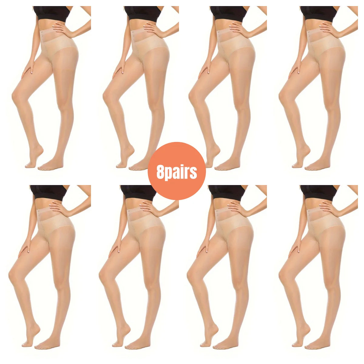 Collants en soie pour femmes