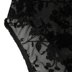 Body bustier sexy en maille imprimé pour femmes