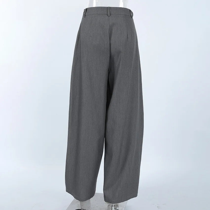 Pantalon ample à jambes larges pour femmes