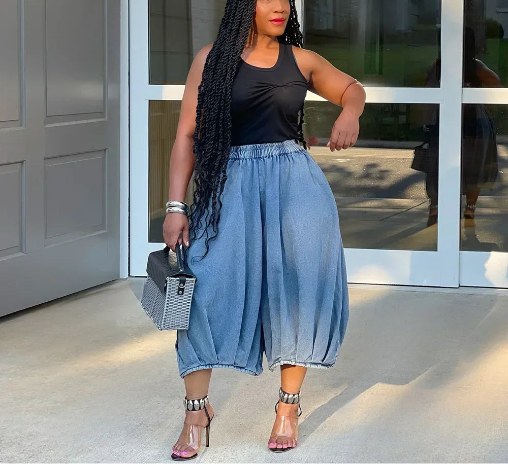 Pantalon en jean pour femmes