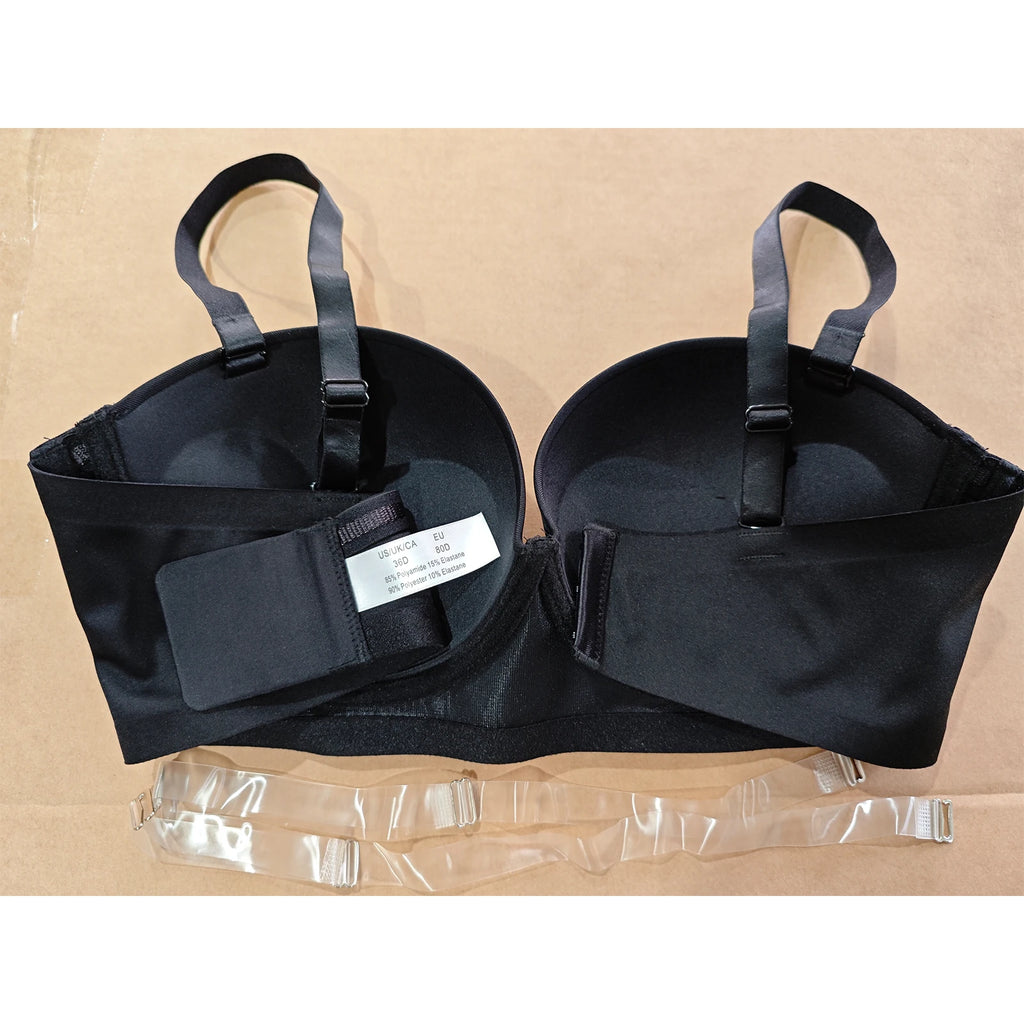 Soutien-gorge Push Up sans bretelles pour femmes