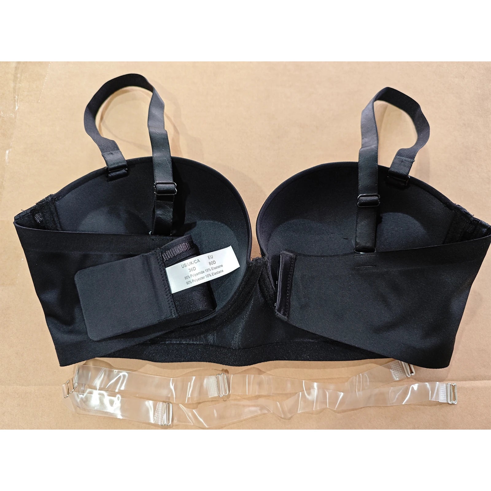 Soutien-gorge Push Up sans bretelles pour femmes