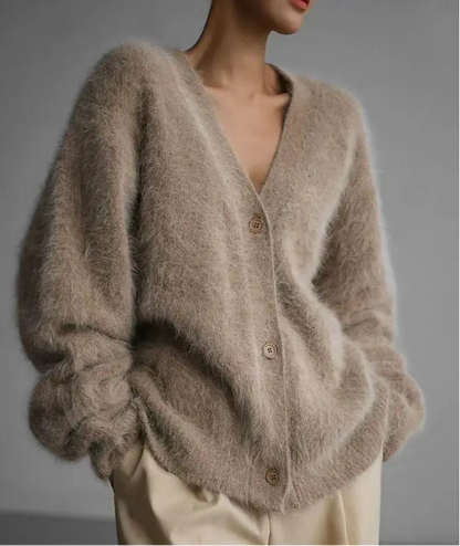 Cardigan Ample Femme – Maille Douce et Confortable