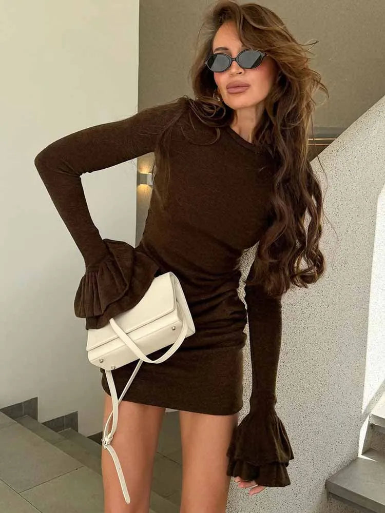Robe pull mini élégante pour femmes
