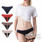 String sans couture taille basse pour femmes