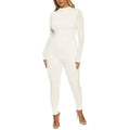 Combinaison polaire extensible et confortable à manches longues pour femmes