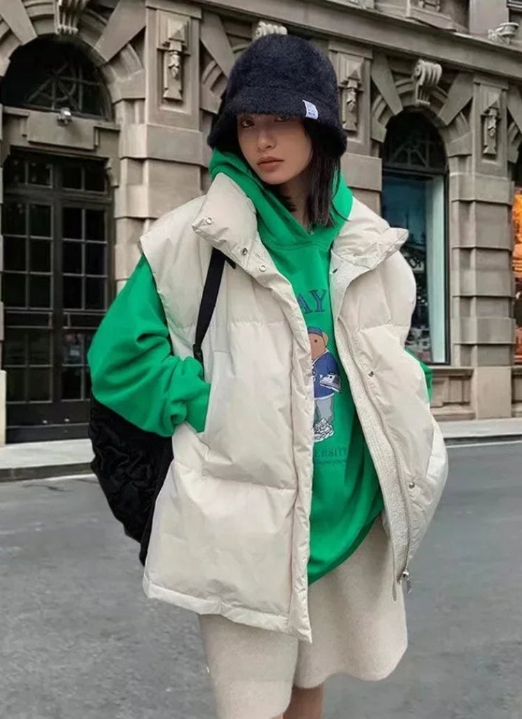 Veste en duvet de coton pour femmes