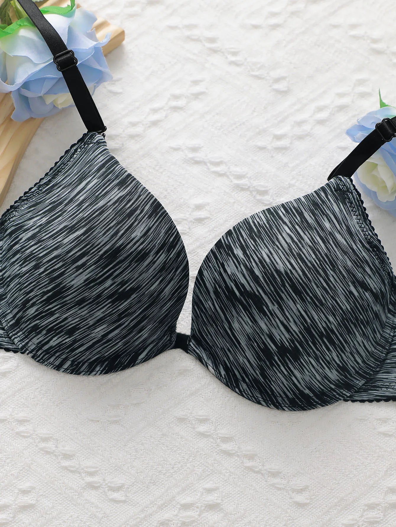 Ensemble de lingerie sexy en dentelle brodée pour femmes