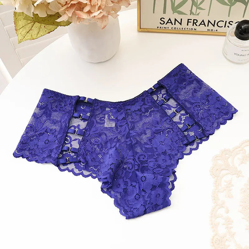 Culottes en dentelle respirante pour femmes