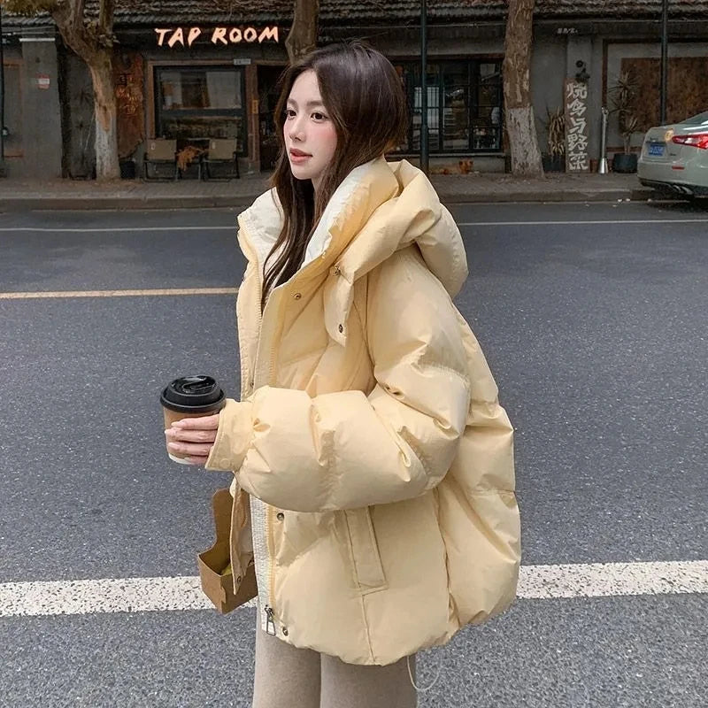 Parka Courte Femme – Chaude pour l’Hiver
