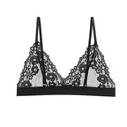 Soutien-gorge Push Up en dentelle transparente pour femmes