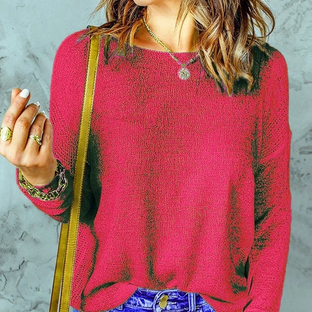 Pull ample tricotés pour femmes