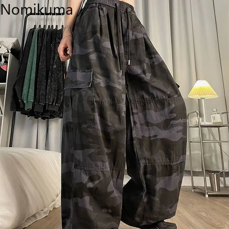 Pantalon cargo vintage pour femmes