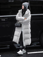 Manteau imperméable bouffée à capuche pour femmes