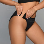Culottes menstruels à bouton-pression facile pour femmes