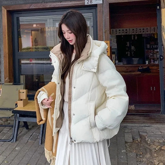 Parka Courte Femme – Chaude pour l’Hiver