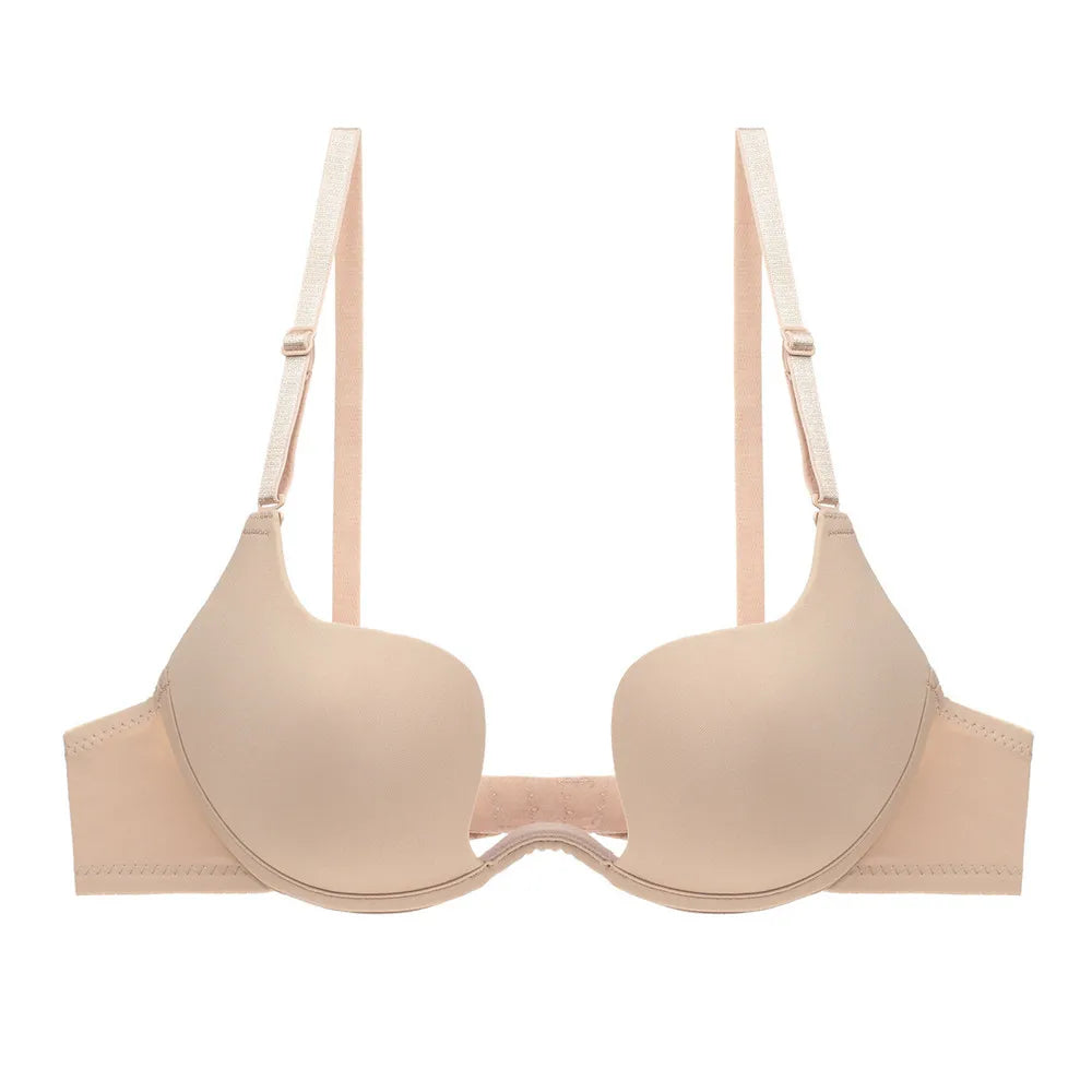 Soutien-gorge sexy invisible sans couture au dos en U pour femmes