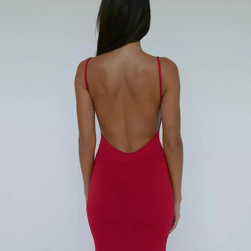 Robe longue moulante pour femmes