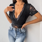Body en dentelle pour femmes