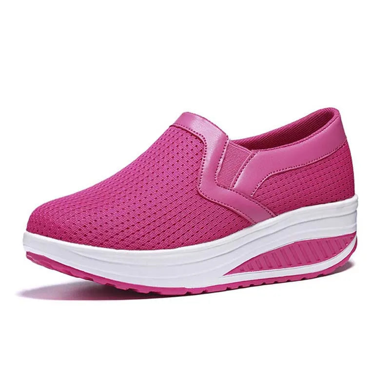 Baskets plates et confortables pour femmes
