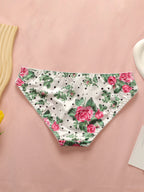 Ensemble de sous-vêtements soutien-gorge sexy à fleurs brodées pour femmes