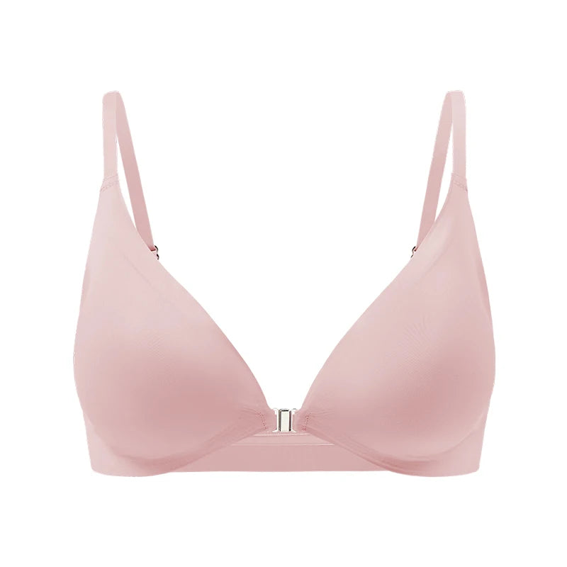 Soutien-gorge avec ouverture avant amovible goutte d'eau  pour femmes
