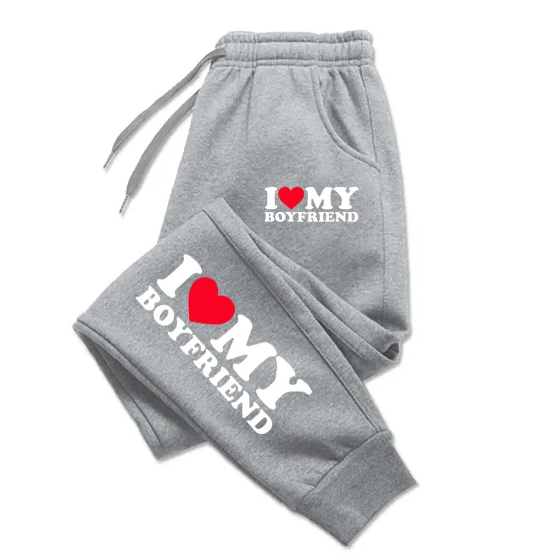 Pantalon de survêtement d'automne pour couple femmes
