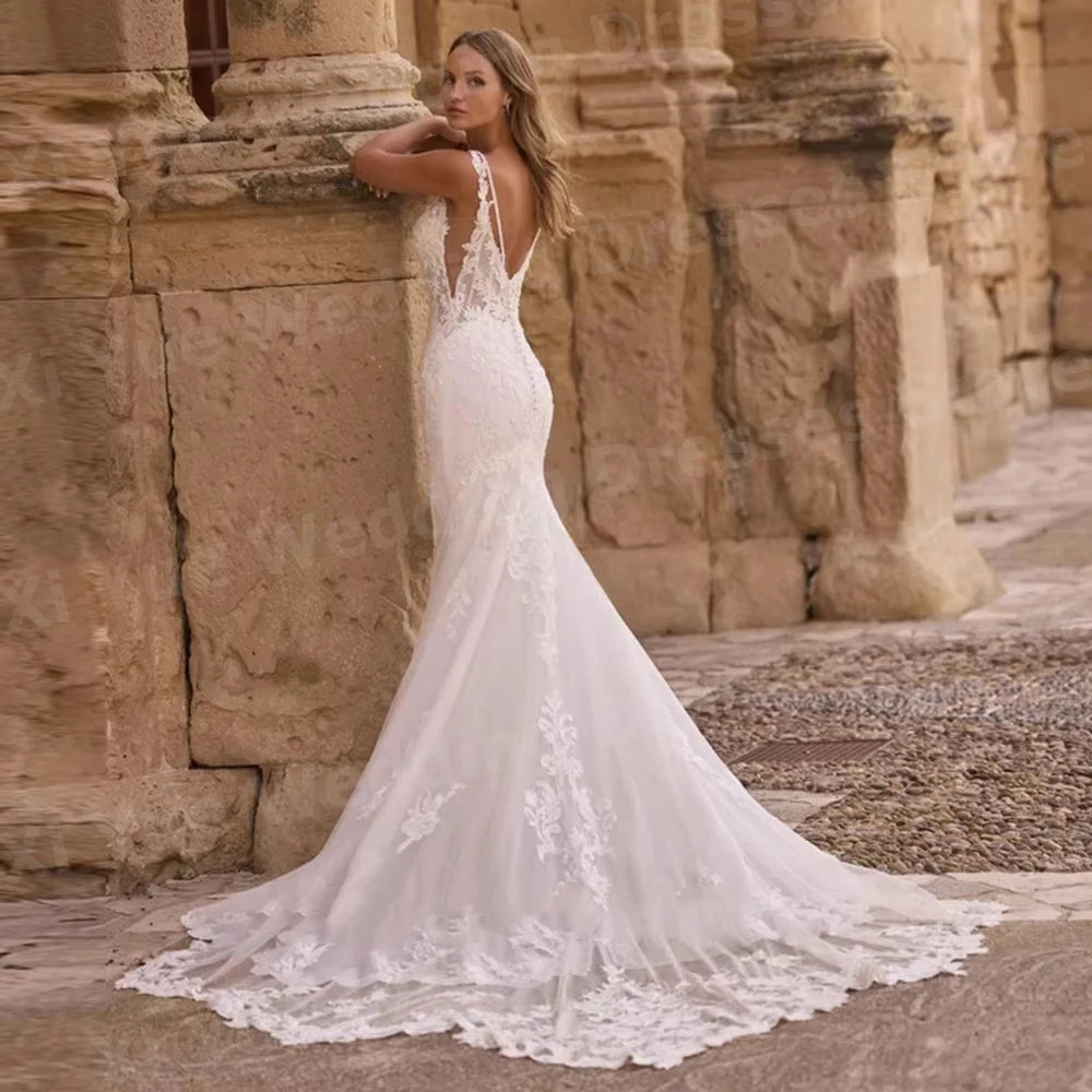 Robes de mariée sirène pour femmes