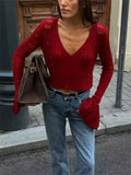 Pull cardigan tricots évider pour femmes