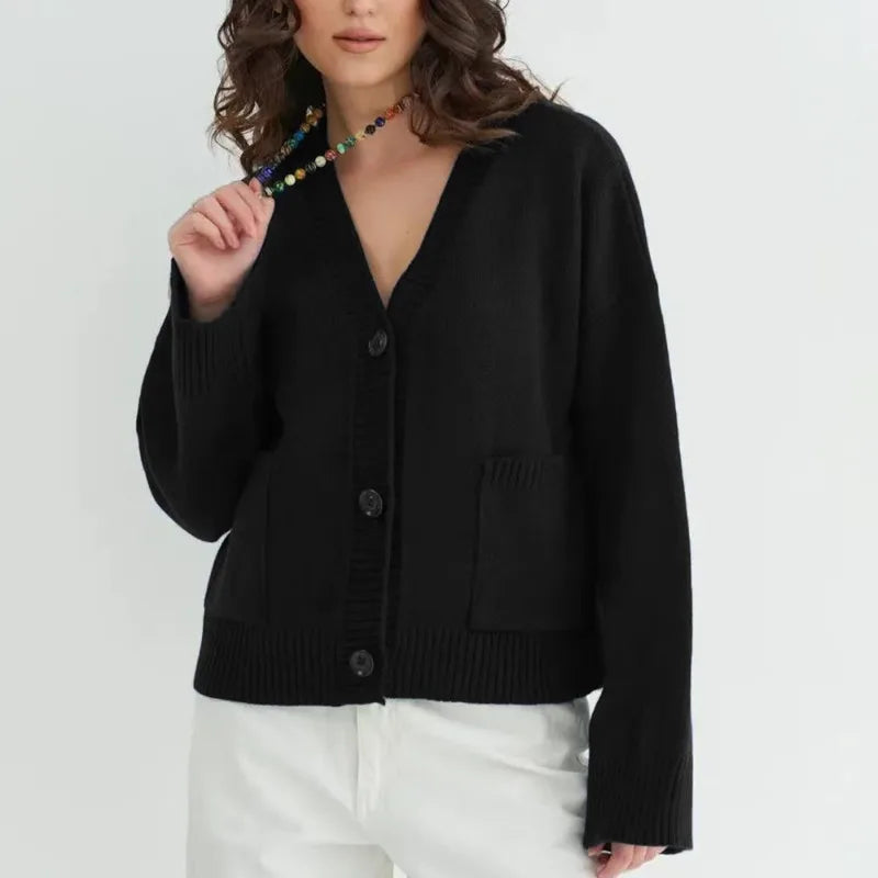 Gilet à simple boutonnage pour femmes