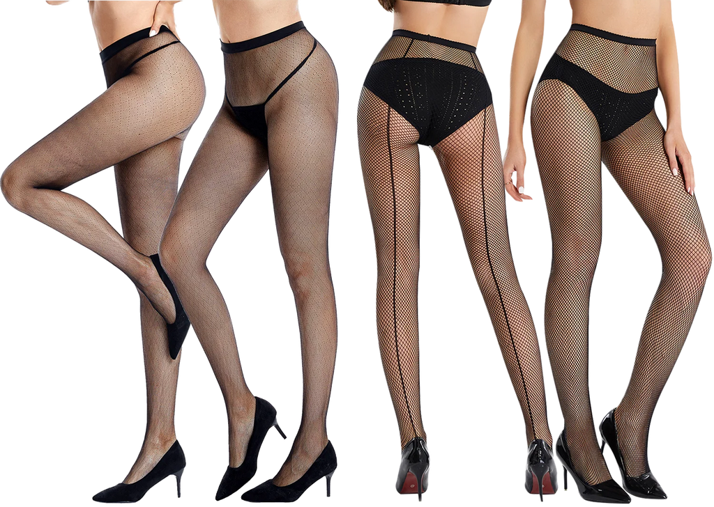 Collants résille en nylon pour femmes