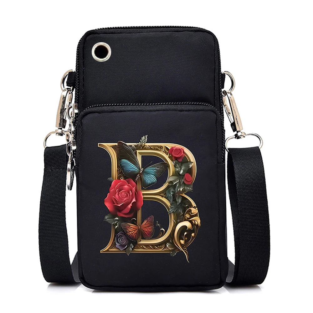 Sacs à bandoulière en cuir souple pour téléphone portable pour femmes