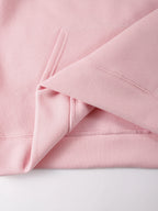 Sweat à capuche en coton imprimé lettres Londres Angleterre pour femmes