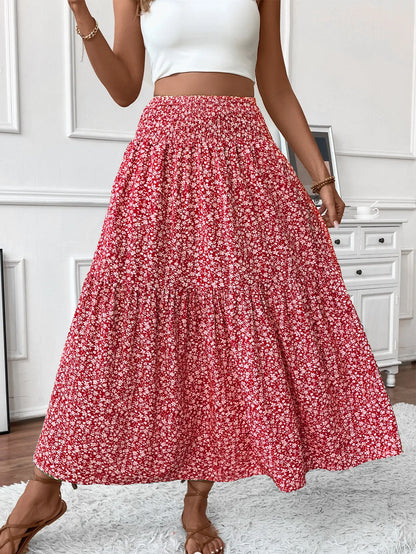 Jupe Longue Unie Femme