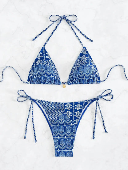 Bikini Push-Up Femme 2 Pièces – Bas String