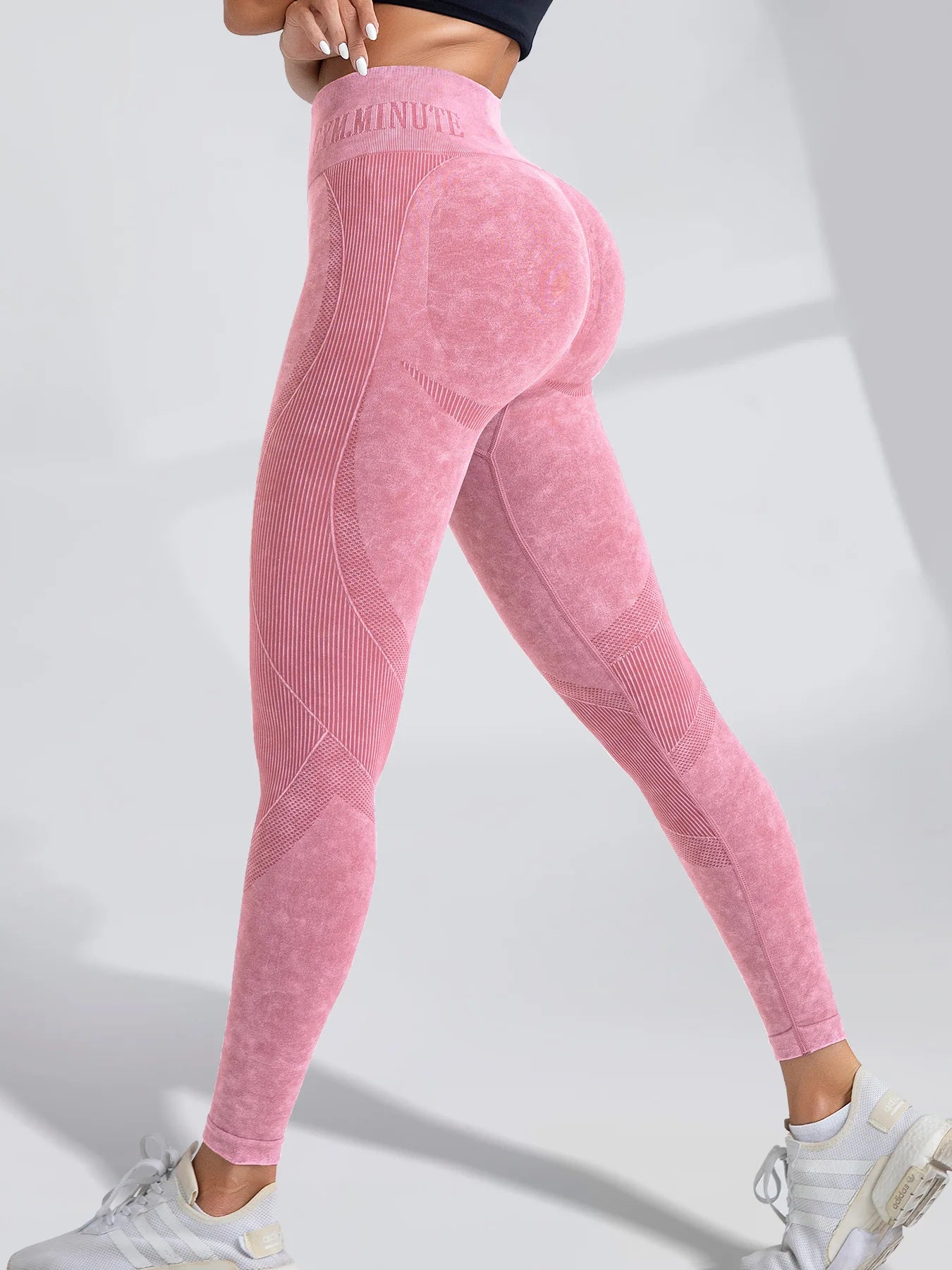 Leggings taille haute sans couture pour femmes